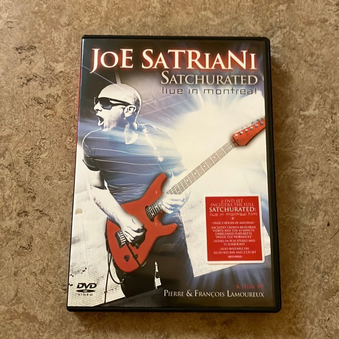 Joe Satriani - Satchurated Live In Montreal DVD | Köp på Tradera