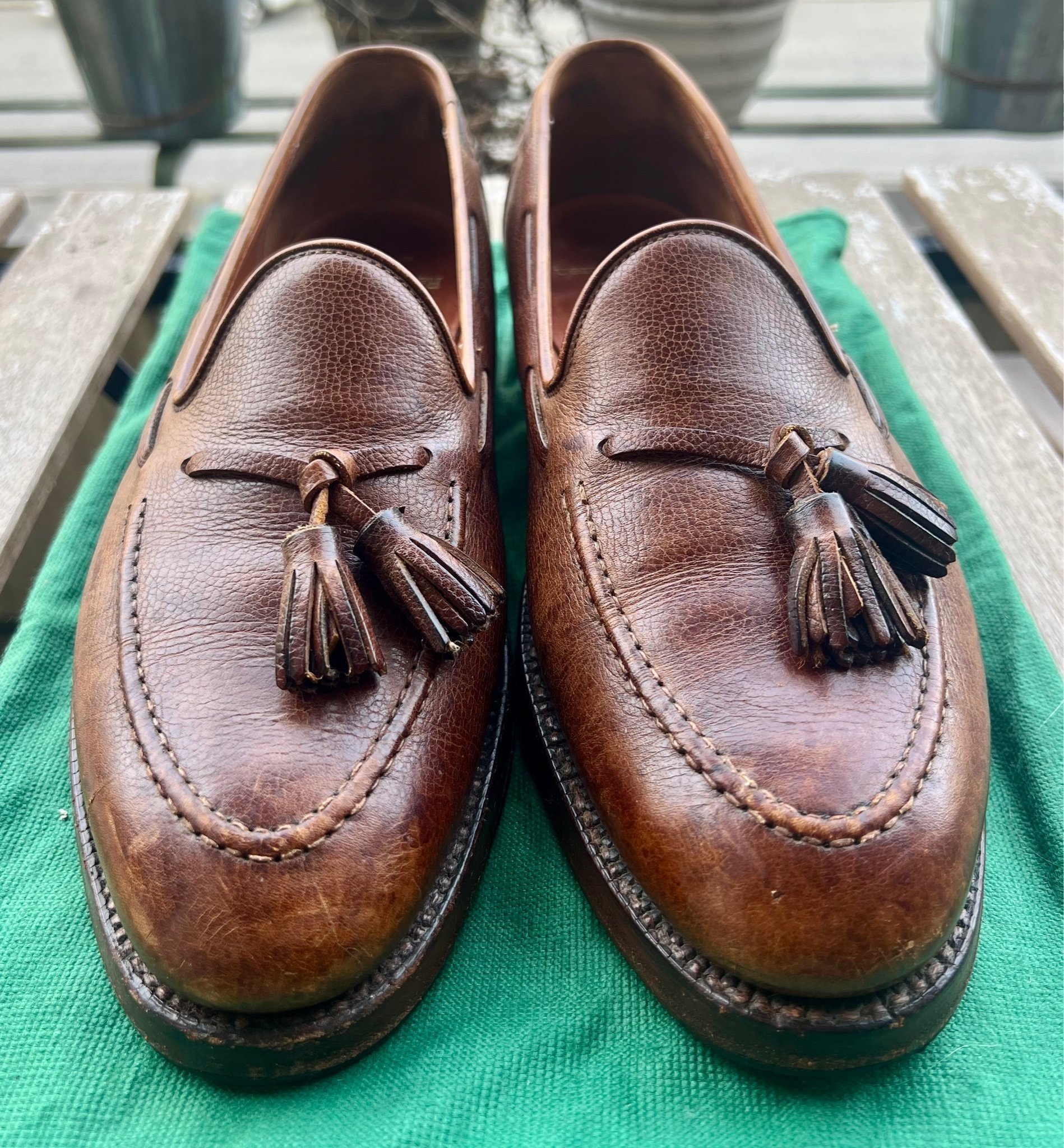 Crockett & Jones x Polo Ralph Lauren loafers | Köp på Tradera