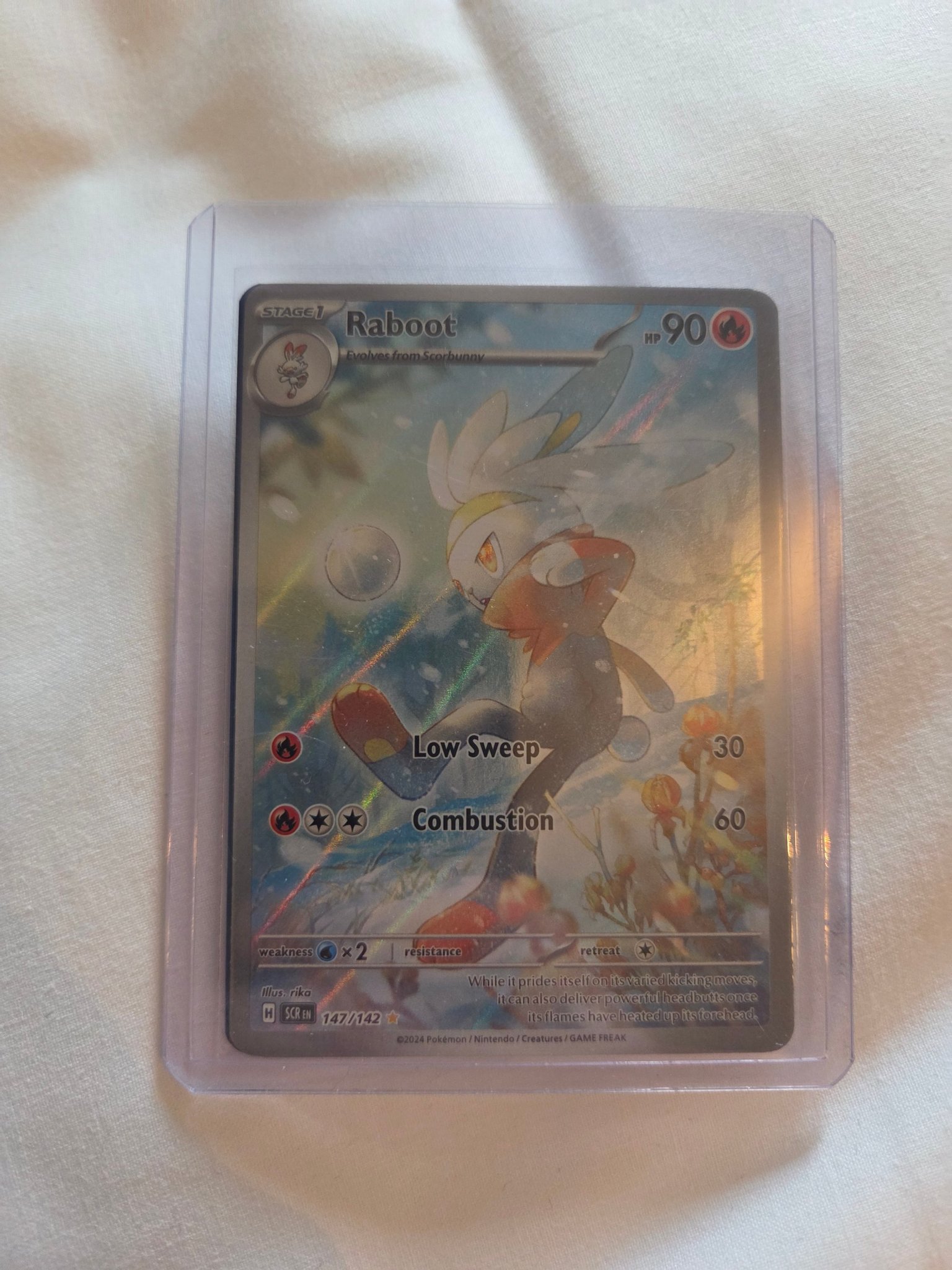 Raboot 147/142 Stellar Crown Pokemonkort | Kp p Tradera (727116776)