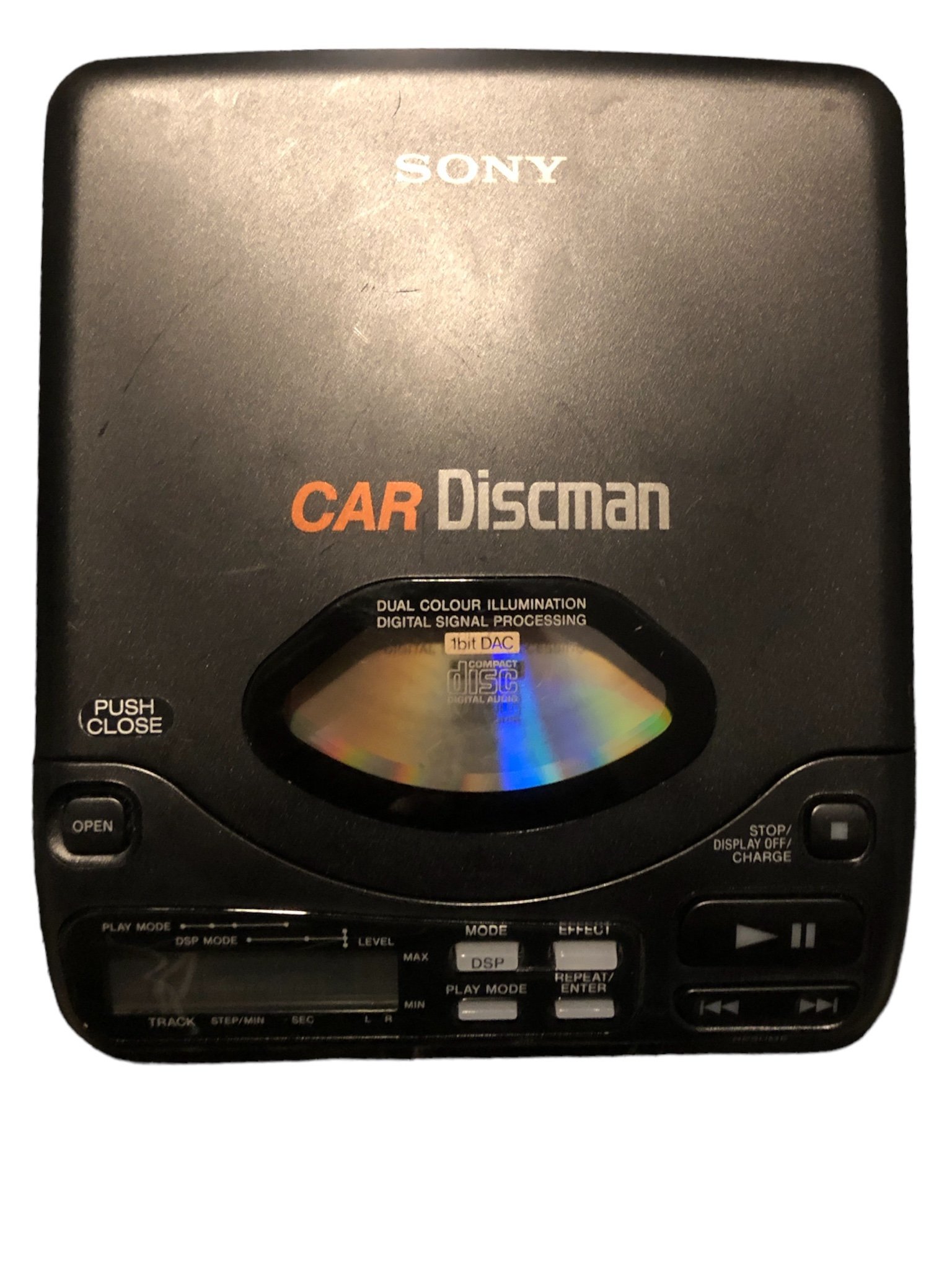 SONY CAR Discman D-828K ポータブルCDプレーヤー 卓上オーディオ (Tabletop Audio): ポータブルCDプレイヤー(SONY