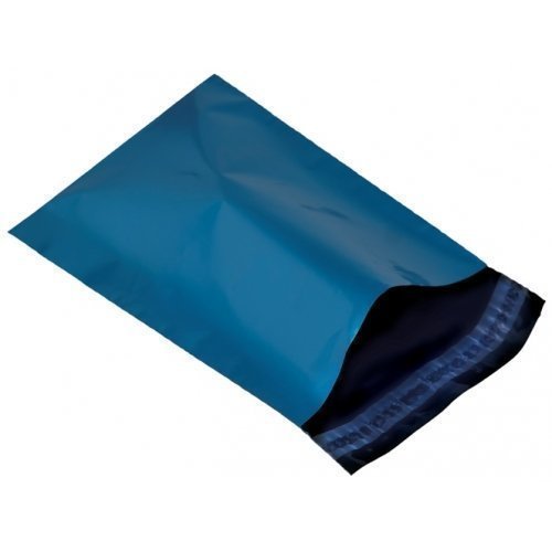 200 blå metallic mailingbags mailing bags 25x39cm Postorderpåsar Large