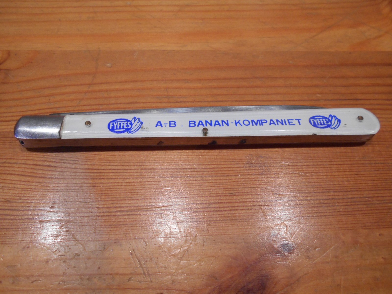 AB BANAN KOMPANIET FYFFES fällkniv kniv BANANKOMPANIET AB BANAN KOMPANIET FYFFES fällkniv kniv BANANKOMPANIET