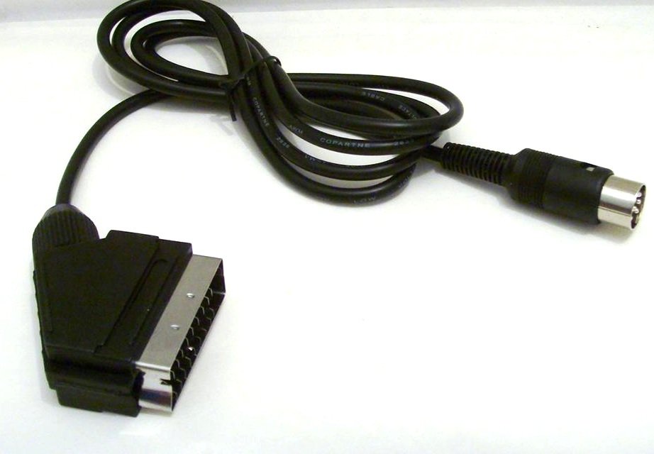 MD1 RGB Scart - c-sync - kabel, Mega Drive 1