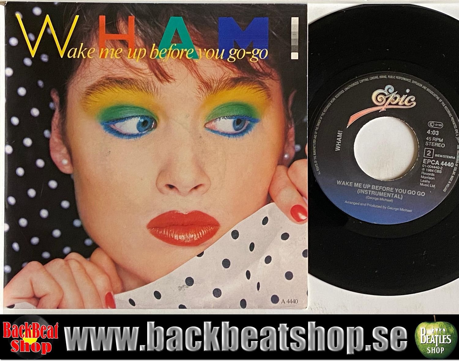 WHAM! - WAKE ME UP BEFORE YOU GO-GO | Köp från backbeat på Tradera