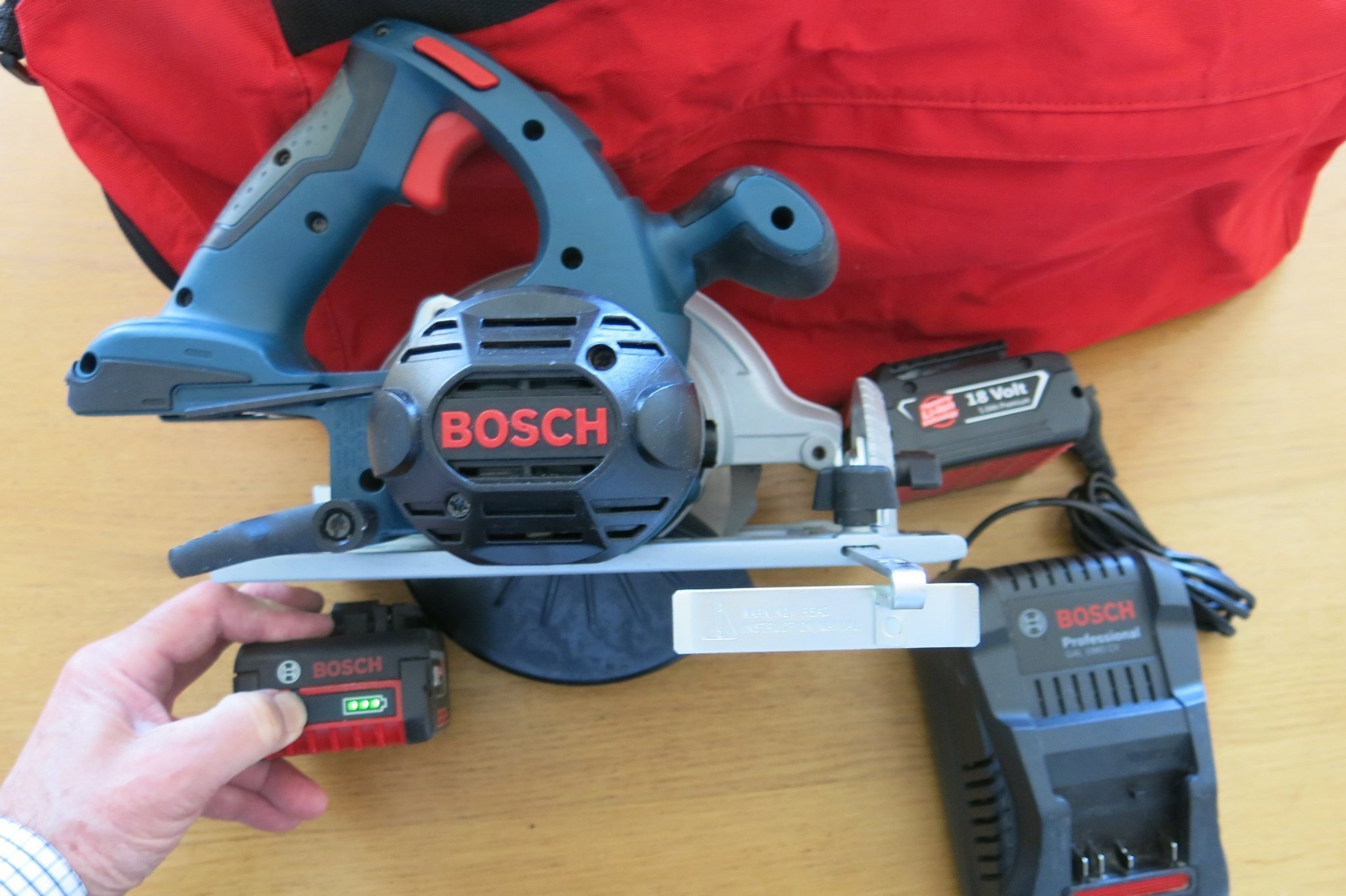 Bosch Psr 14 4 Li 2 Testbericht Bosch 18v år 2021 Cirkelsåg GKS 18v-Li+2 batter.. | Köp på Tradera