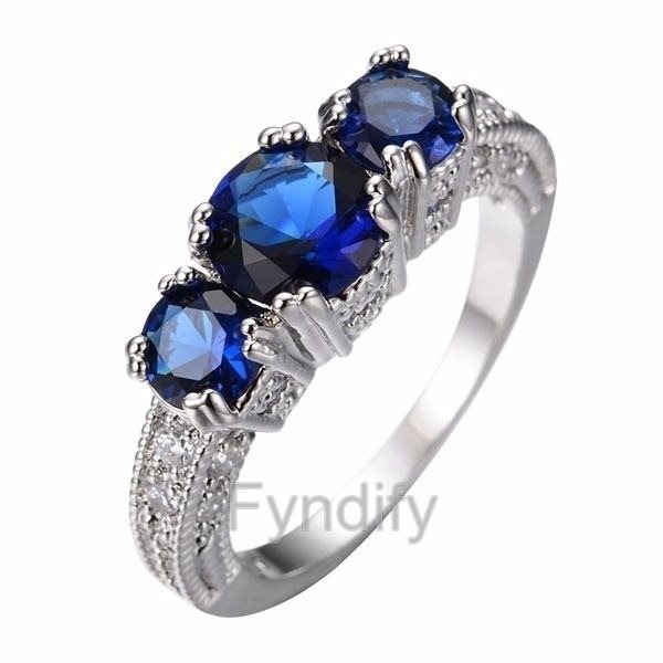 ring med safir sten ring med safir sten