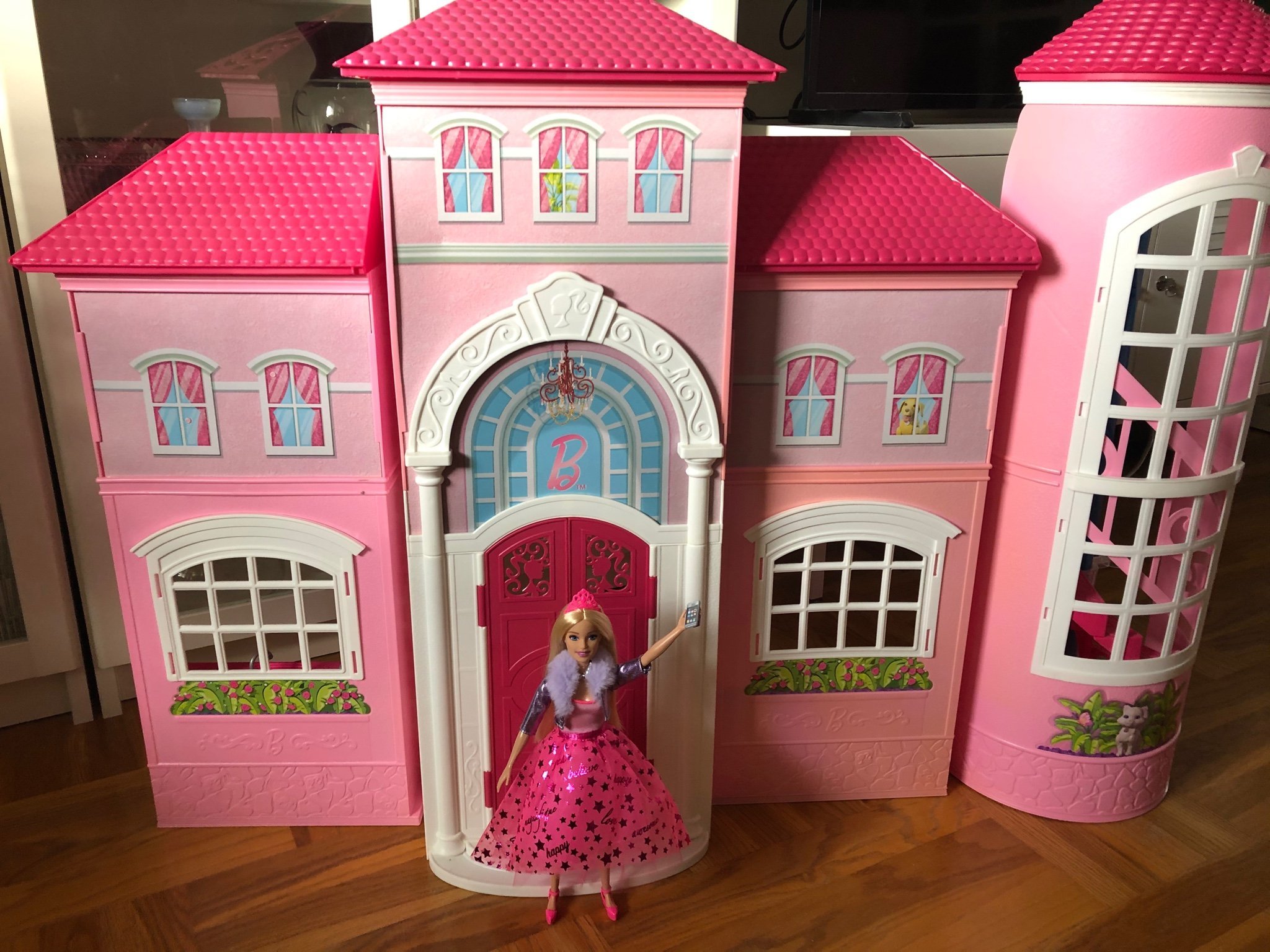 barbie hus