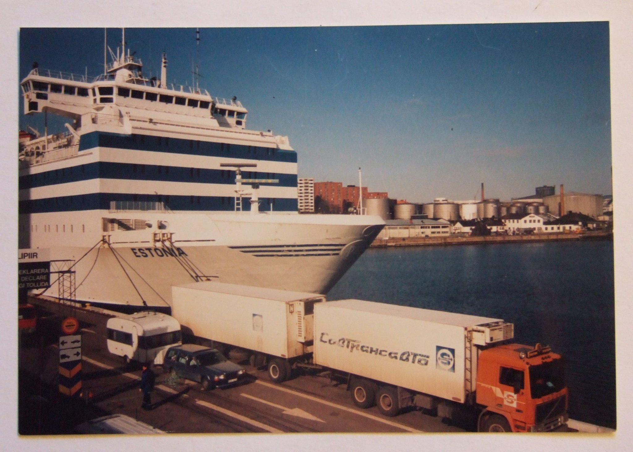 ESTLINE EST LINE m/s Estonia i Stockholm Fotogr.. (424155088) ᐈ Köp på