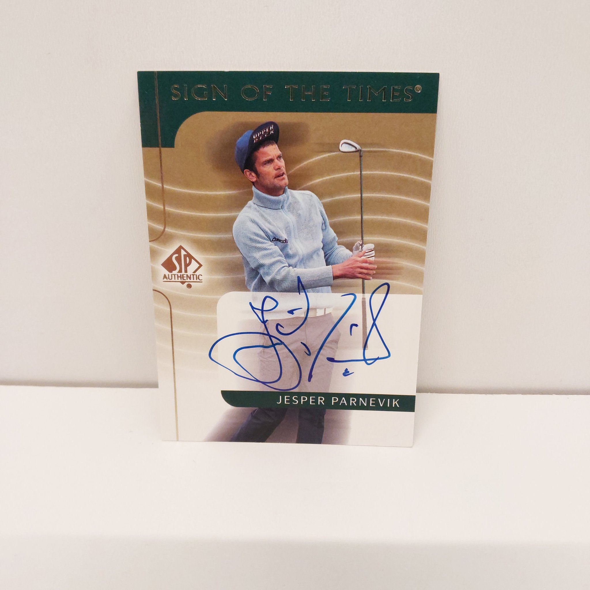 Jesper Parnevik Signerad Golf Trading Card SP A.. | Köp på Tradera