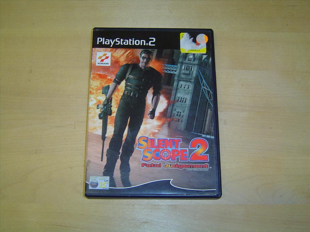 SILENT SCOPE 2 FATAL JUDGEMENT TILL SONY PLAYSTATION 2 PS2