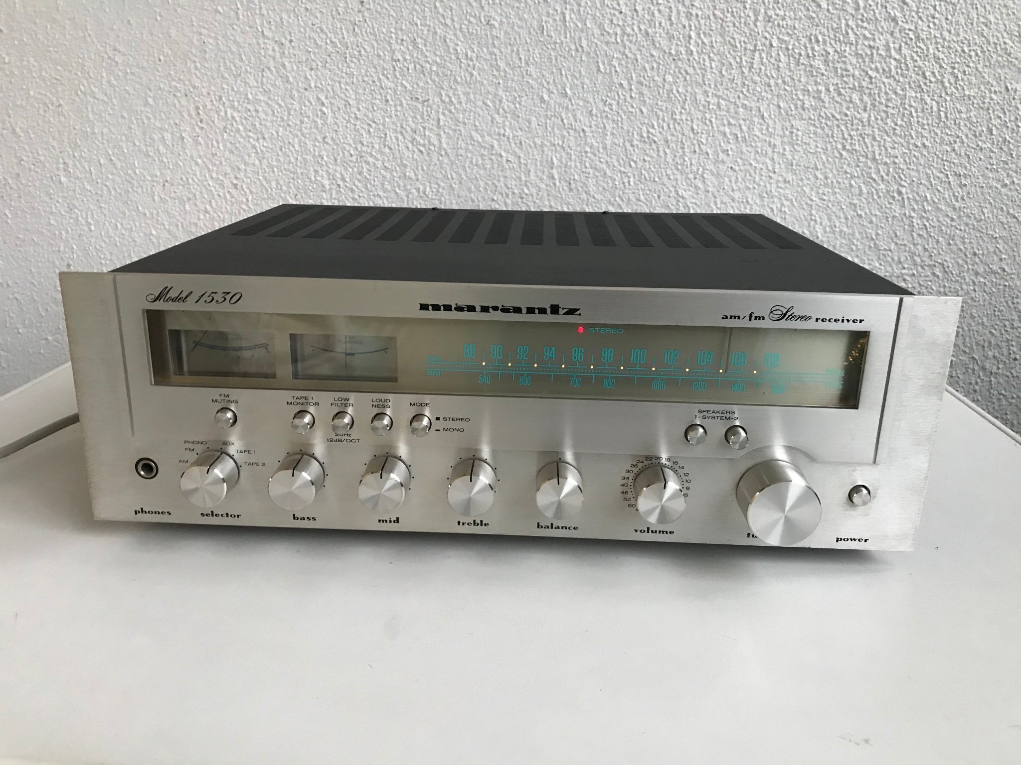 Marantz 1530 Receiver (1978-80) (453428507) ᐈ Köp på Tradera