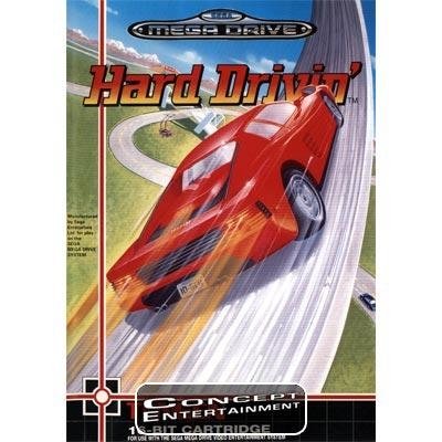 HARD DRIVIN (komplett) till Sega Mega Drive