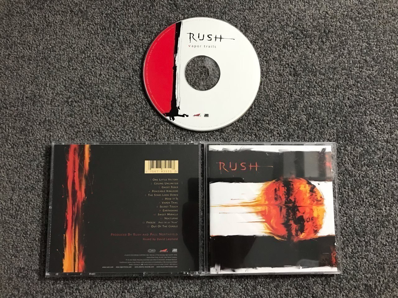 Rush Vapor Trails 2002 Cd 367298701 ᐈ Kop Pa Tradera