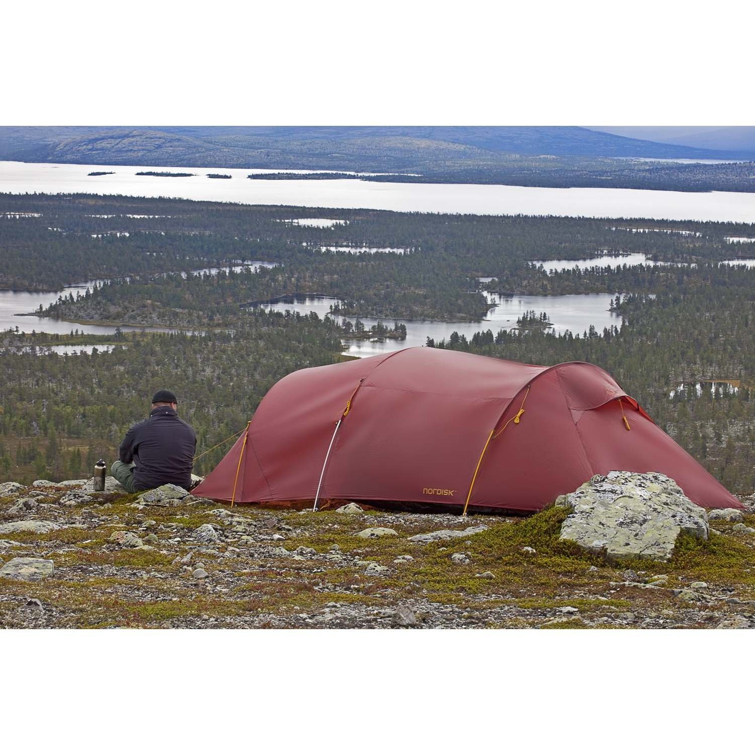 Nordisk Oppland 3 LW tunneltält i nyskick! (413275231) ᐈ Oppland 2 PU tunneltält 1 2 personer Tält