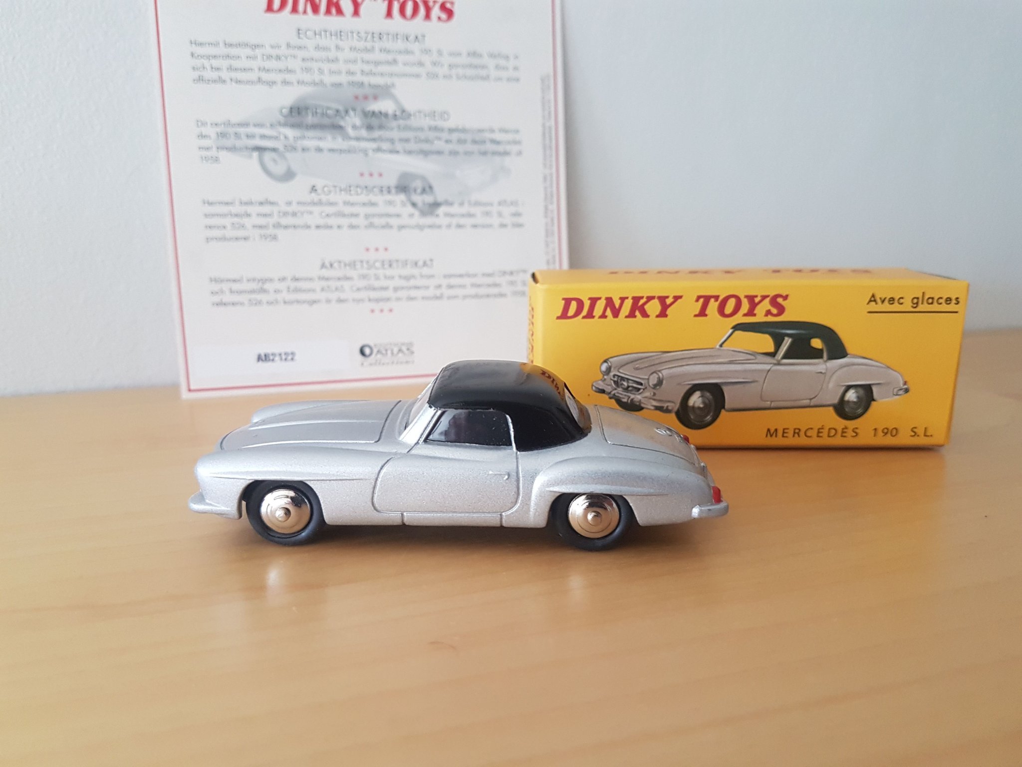 dinky toys mercedes 190 sl