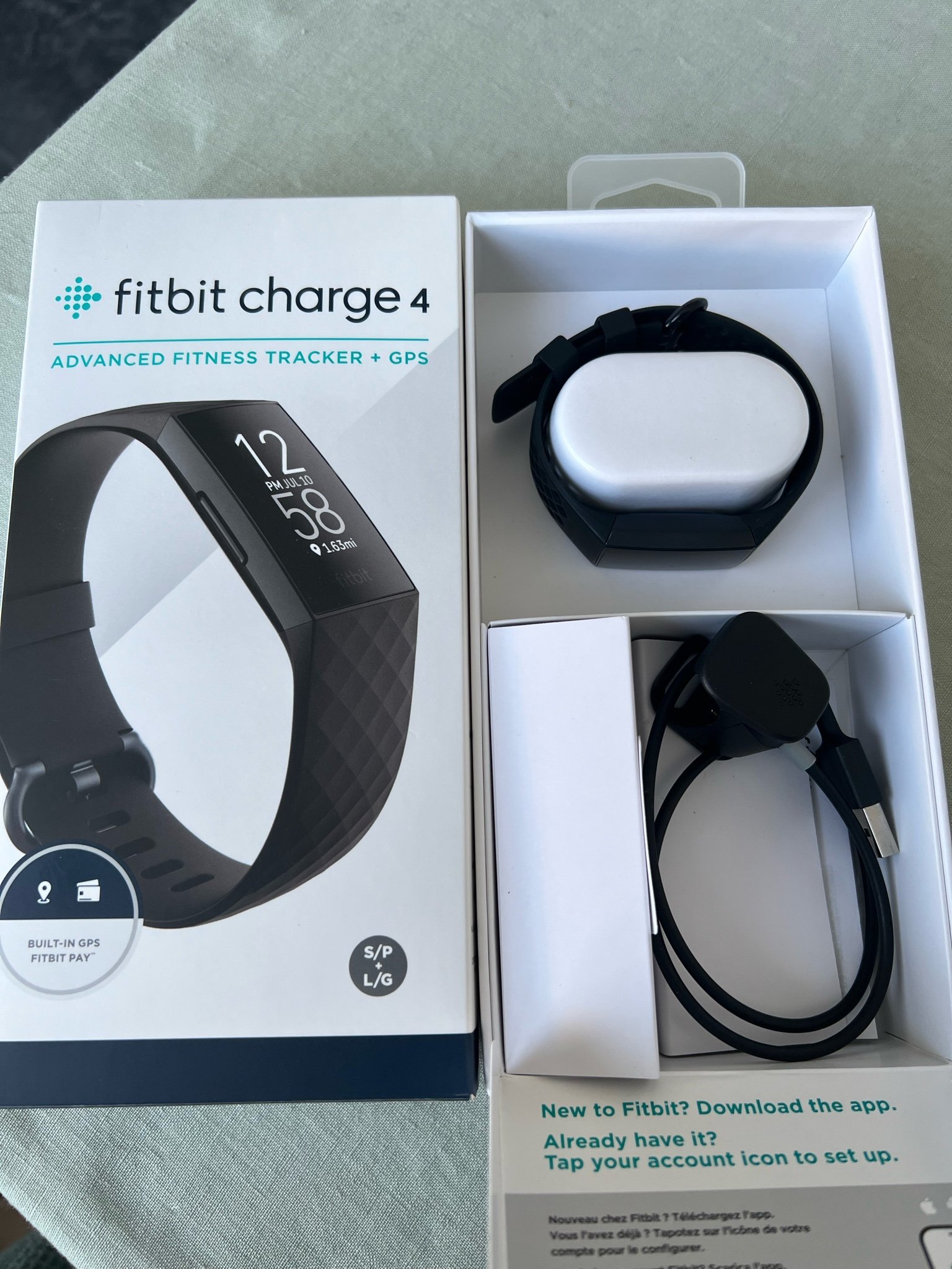 Configurer fitbit charge 2025 4