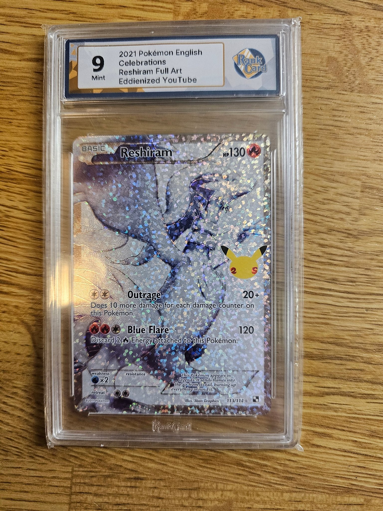 Reshiram V 172/195 CGC9