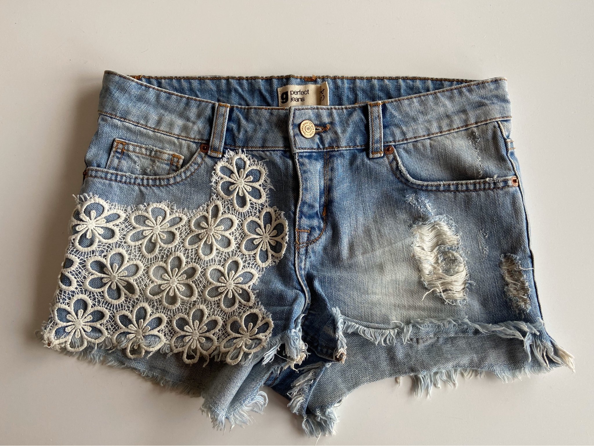 Jeansshorts, storlek 34