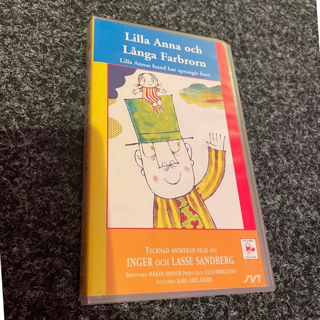 Anna Och Larson - Kindersachen Aus 2. Hand Se produkter som liknar Lilla Anna och Långa Farbrorn.. på Tradera