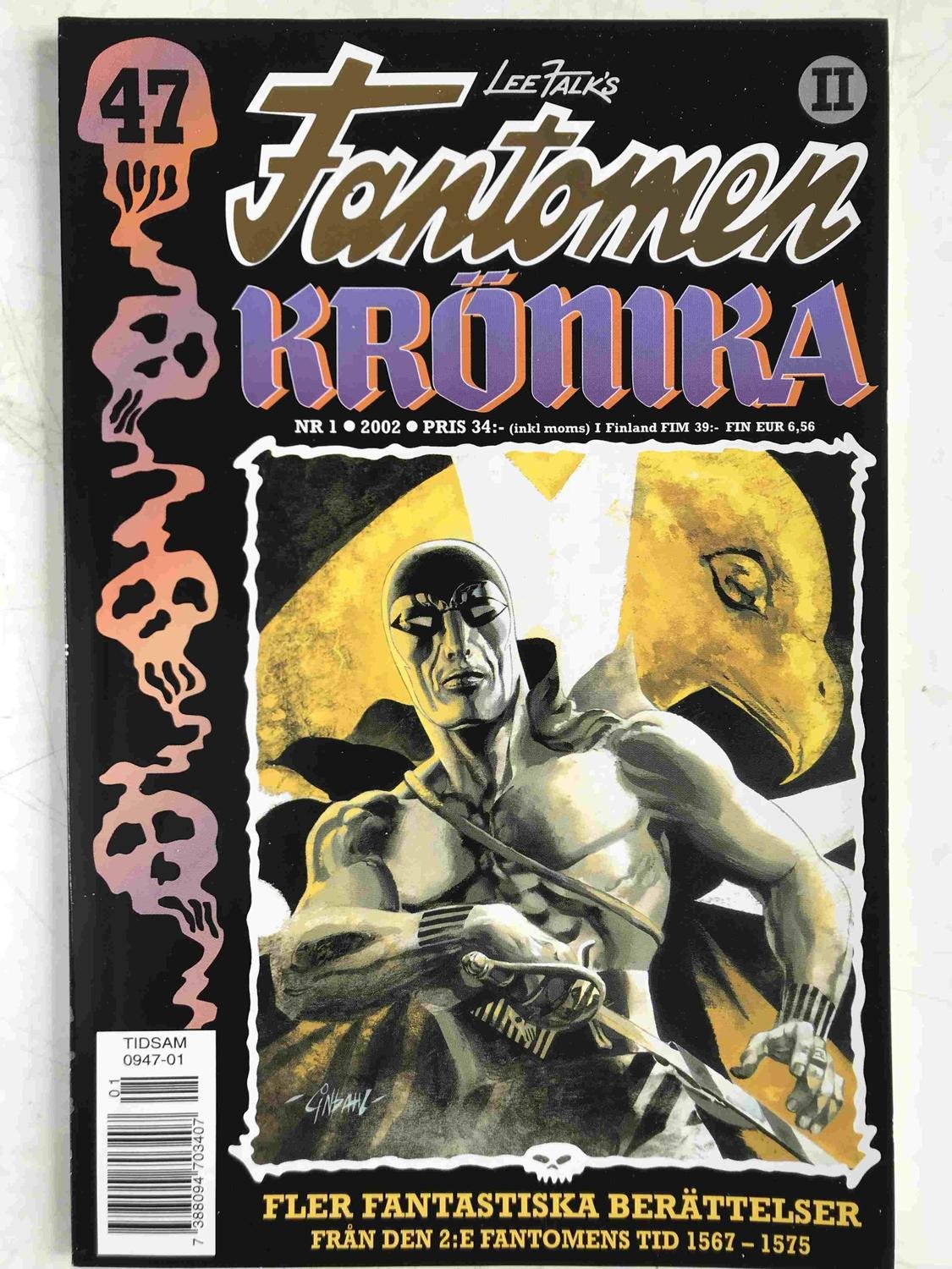 Fantomen Krönika - löpnr: 47 nyskick