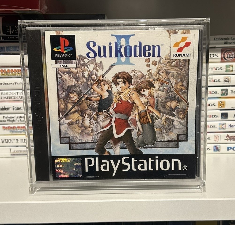 Jeu Suikoden 2 PS1 – PAL Français – Complet Très Bon état – Konami RPG