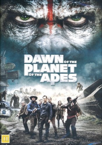 Apornas Planet 2 Sci-Fi från 2014 av Matt Reeves med Andy Serkis
