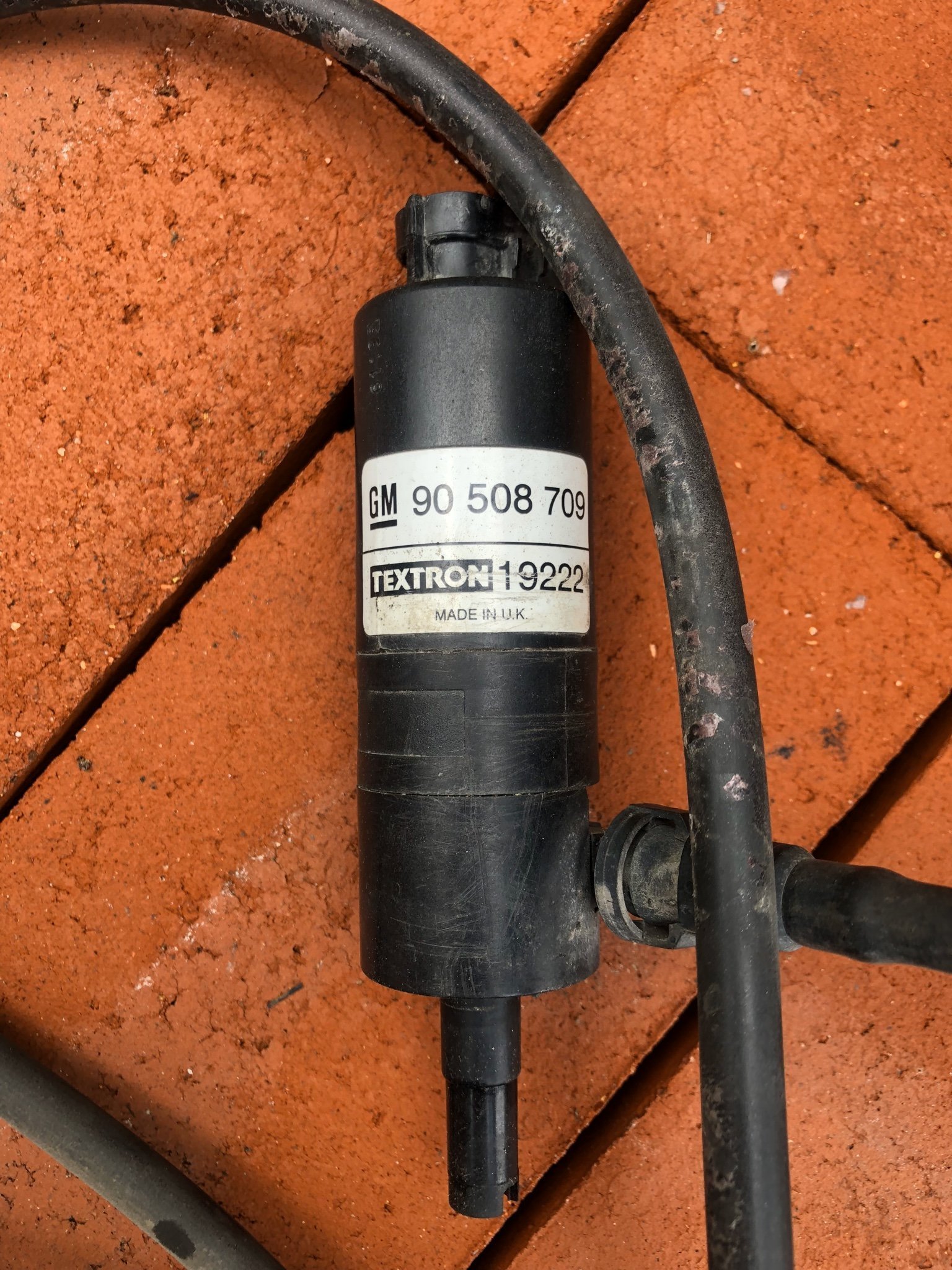 Spolvätskepump huvudstrålkastare - saab, opel