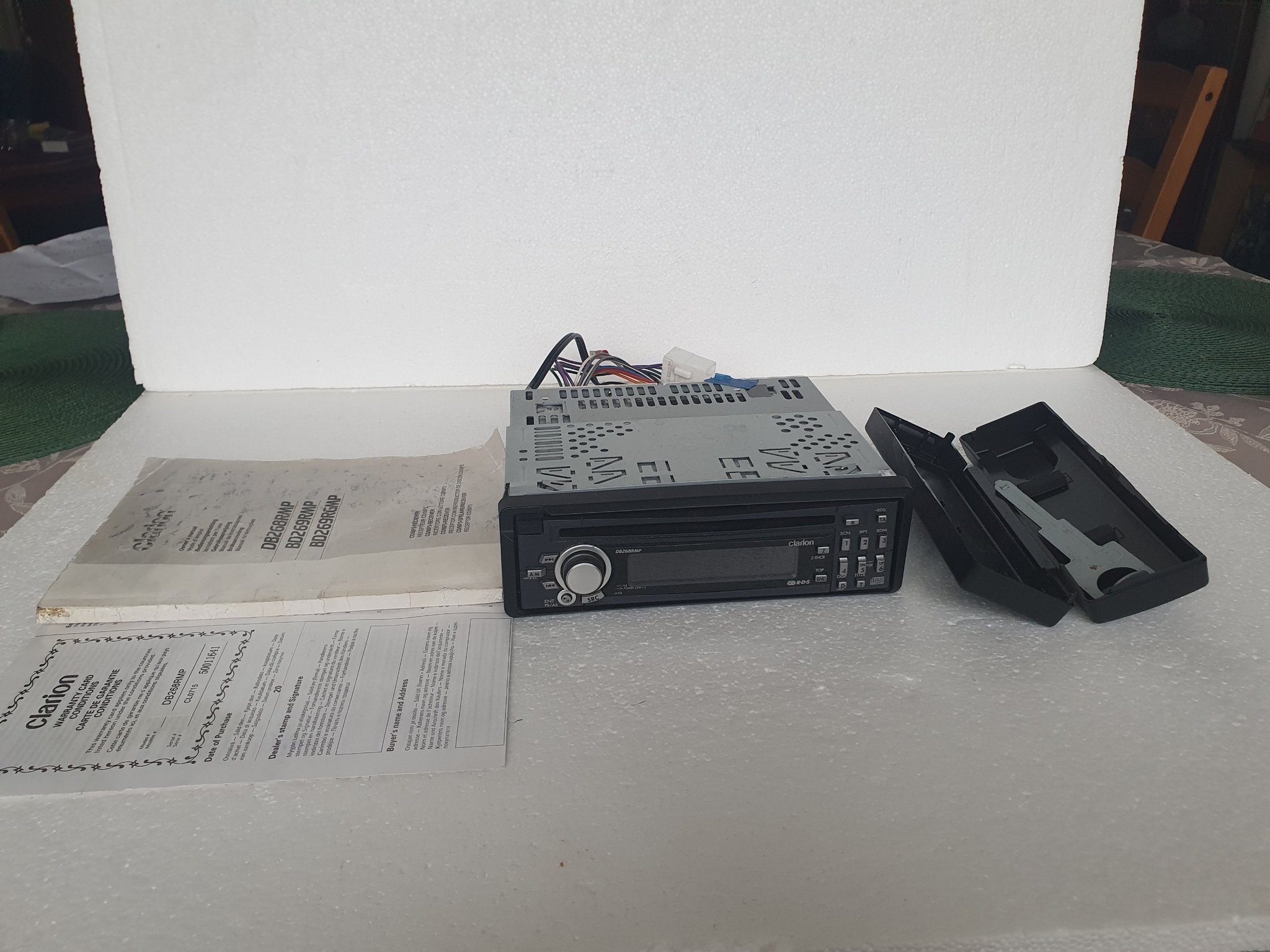 Clarion DB268RMP Bilstereo,CD/mp3 Rds-motagare,.. | Köp på Tradera ...