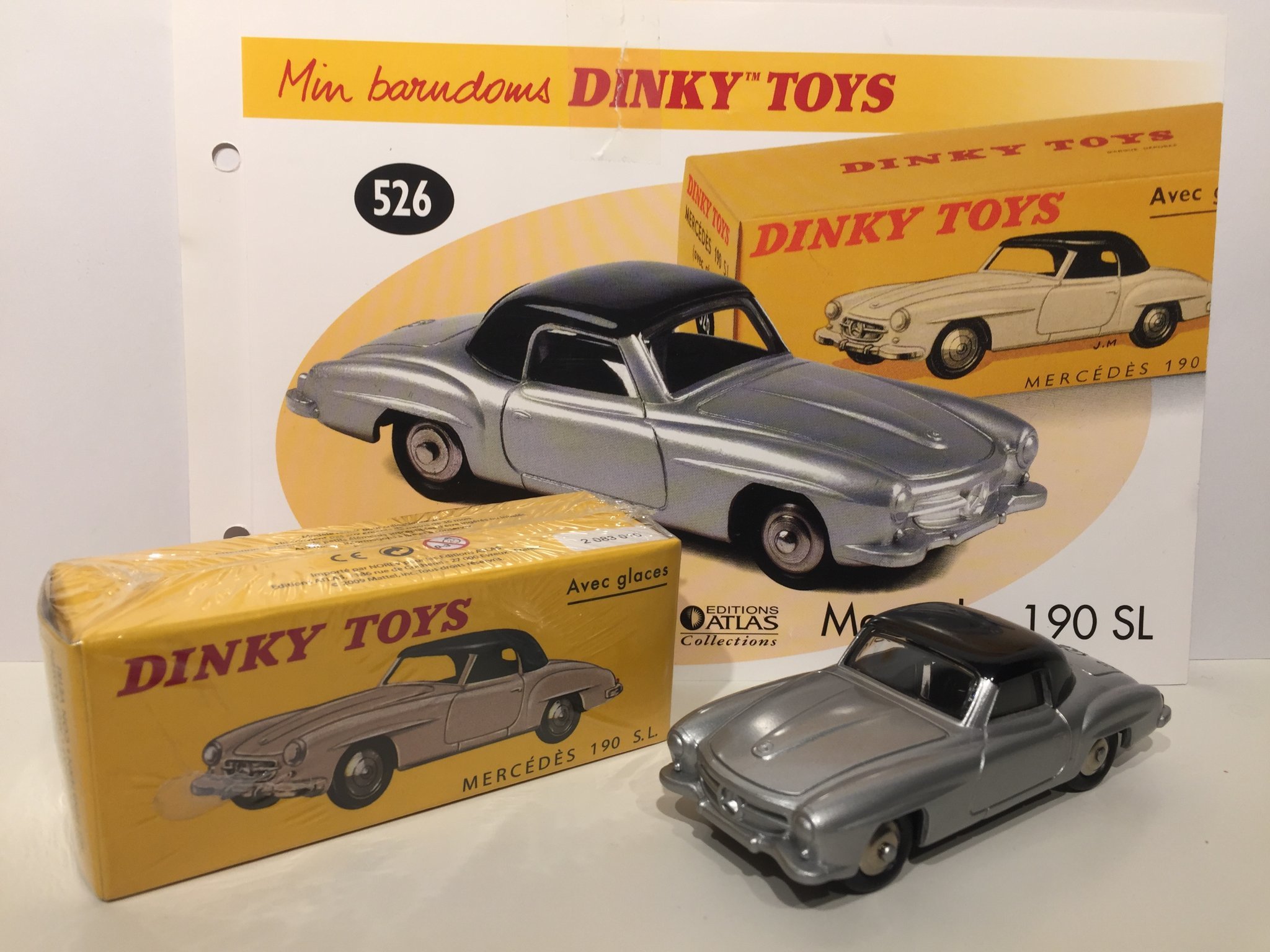dinky toys mercedes 190 sl