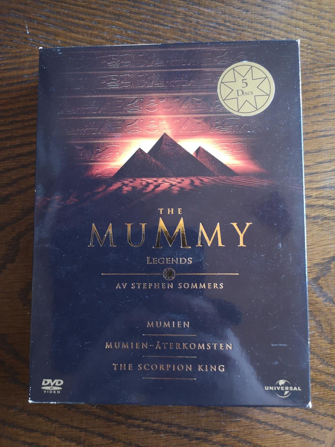 DVD THE MUMMY MUMIEN BOX