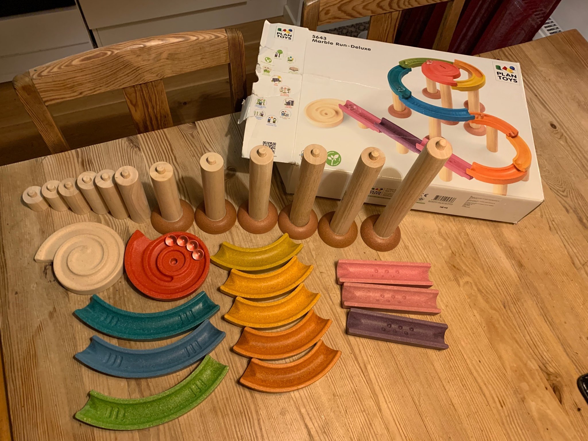 plan toys marble run deluxe