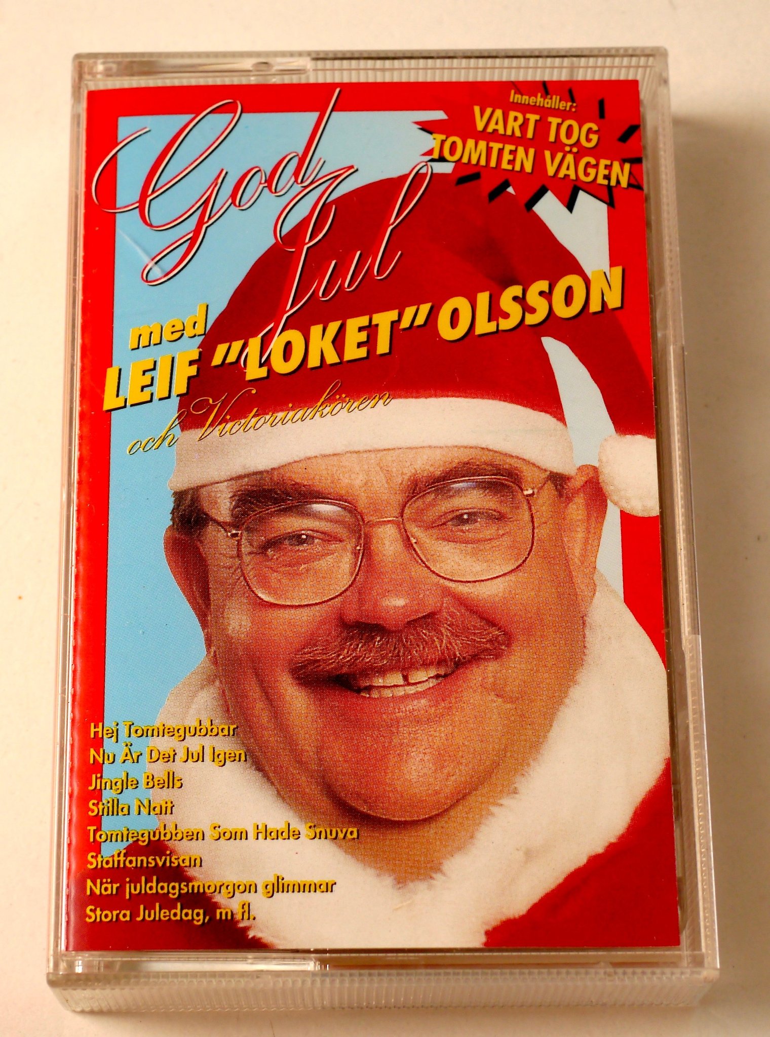 God Jul Med Leif "Loket" Olsson Och Viktoriakören kassettband 1993