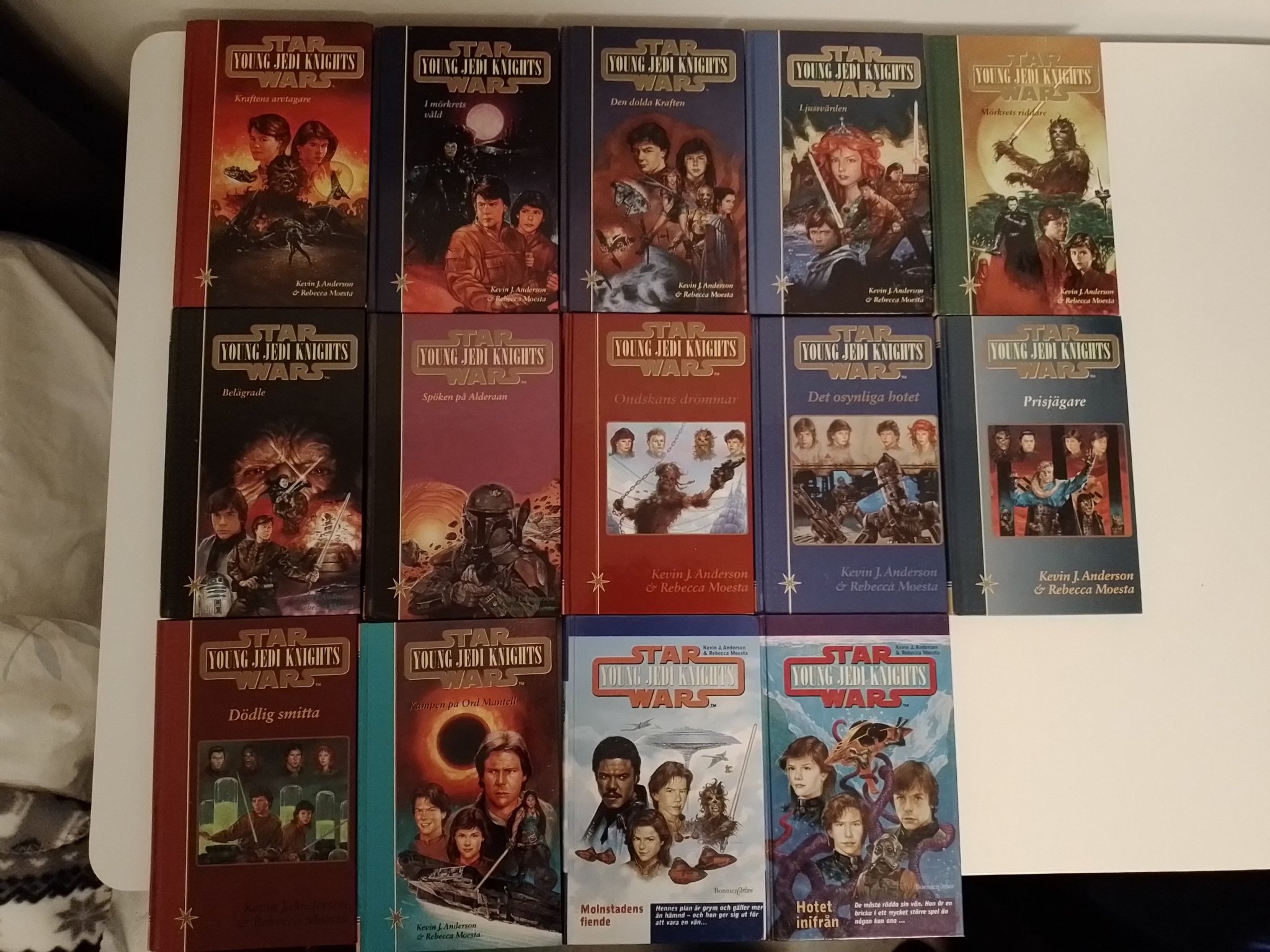 Star Wars, Young Jedi knights, svenska, komplet.. Köp på Tradera