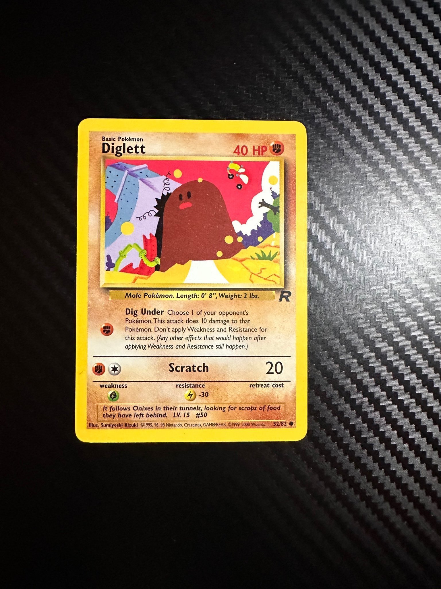 Se produkter som liknar Diglett 52/82 - Team Rocket -.. p Tradera  (727328997)
