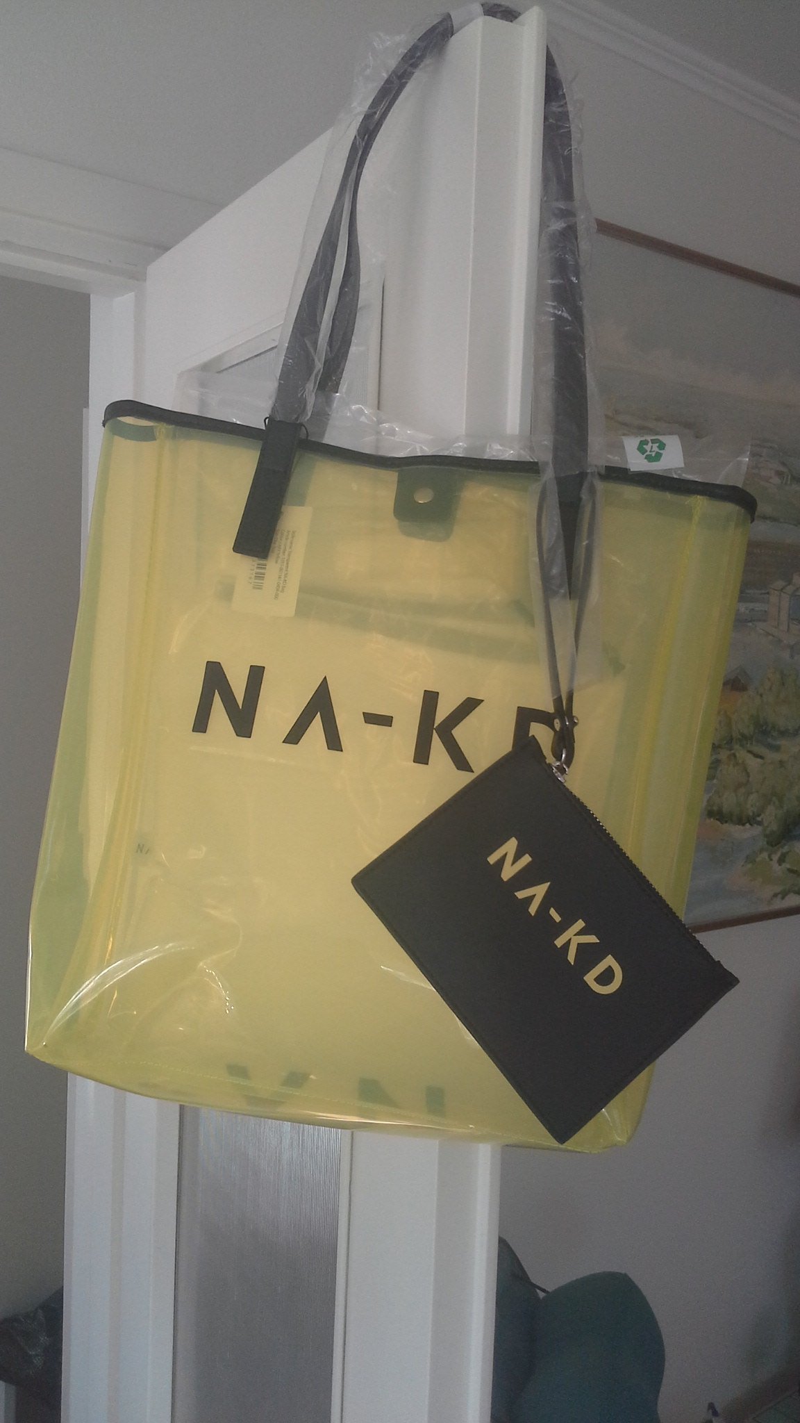 genomskinlig väska nelly genomskinlig väska nelly