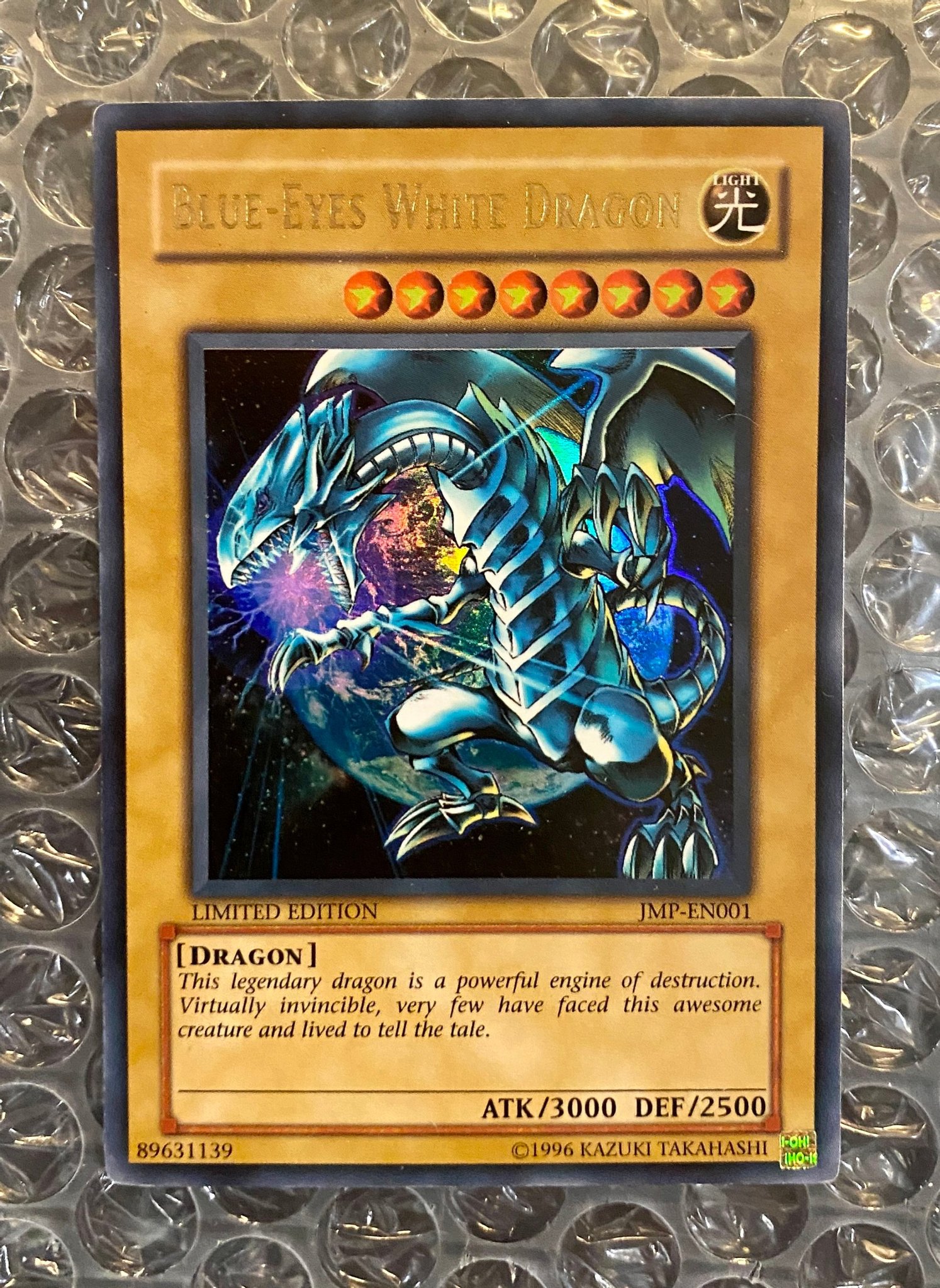 YuGiOh Cards Blue-Eyes White Dragon - JUMP-EN068 - Near Mint! 海外