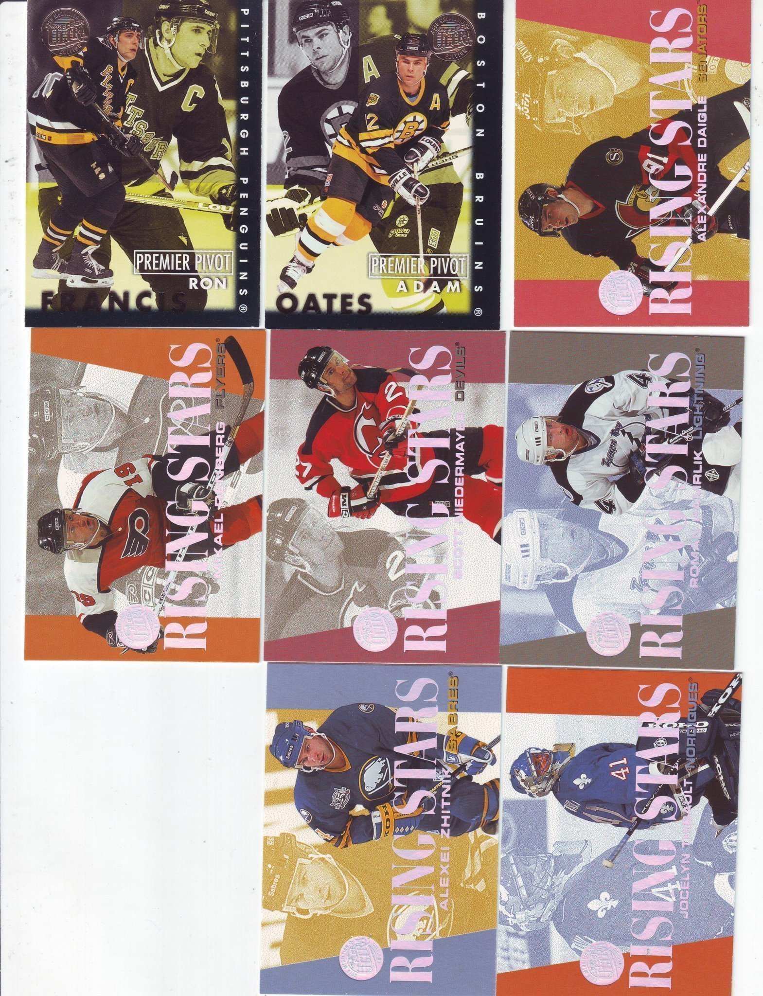 1995-96 Ultra Rising Stars Medallion #2 Alexander Daigle Inserts Unik