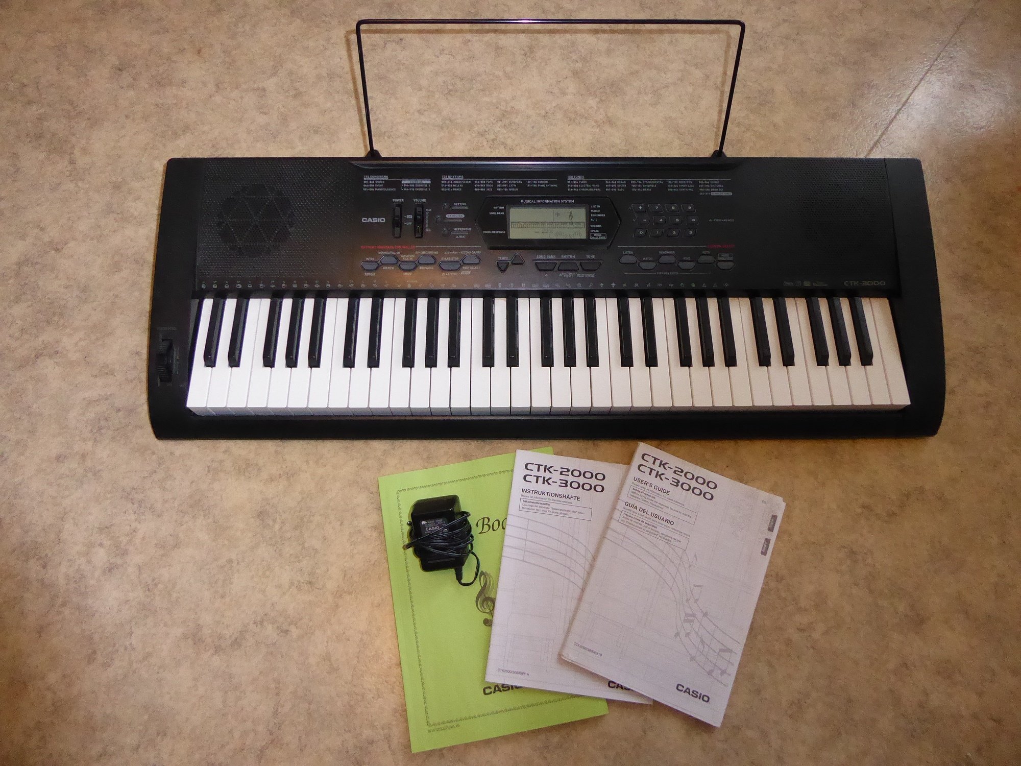 Casio CTK3000 (391820684) ᐈ Köp på Tradera