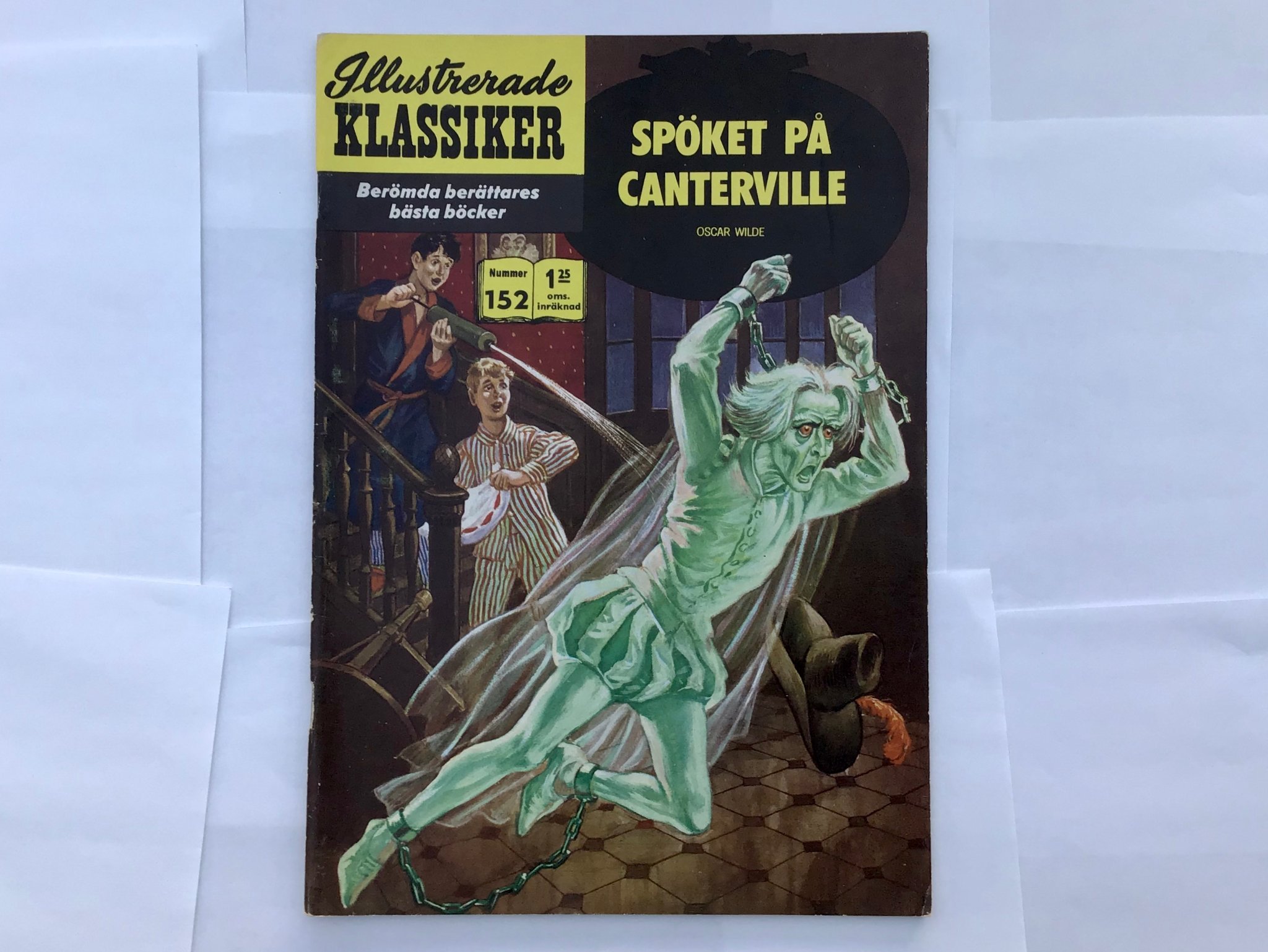Illustrerade klassiker nr 152: Spöket på Canterville, av Oscar Wilde (1962), FN