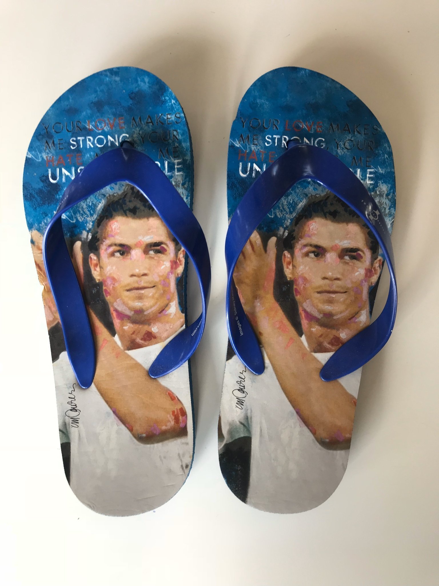 real madrid flip flops