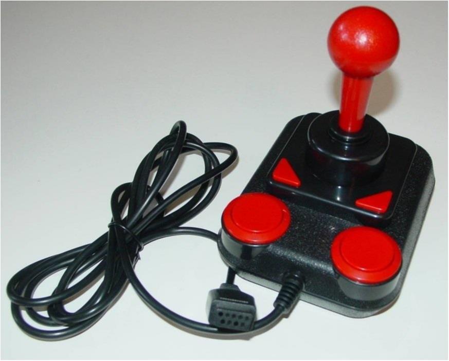 COMPETITION PRO JOYSTICK COMMODORE 64 C64 AMIGA ATARI MSX *NYTT* på