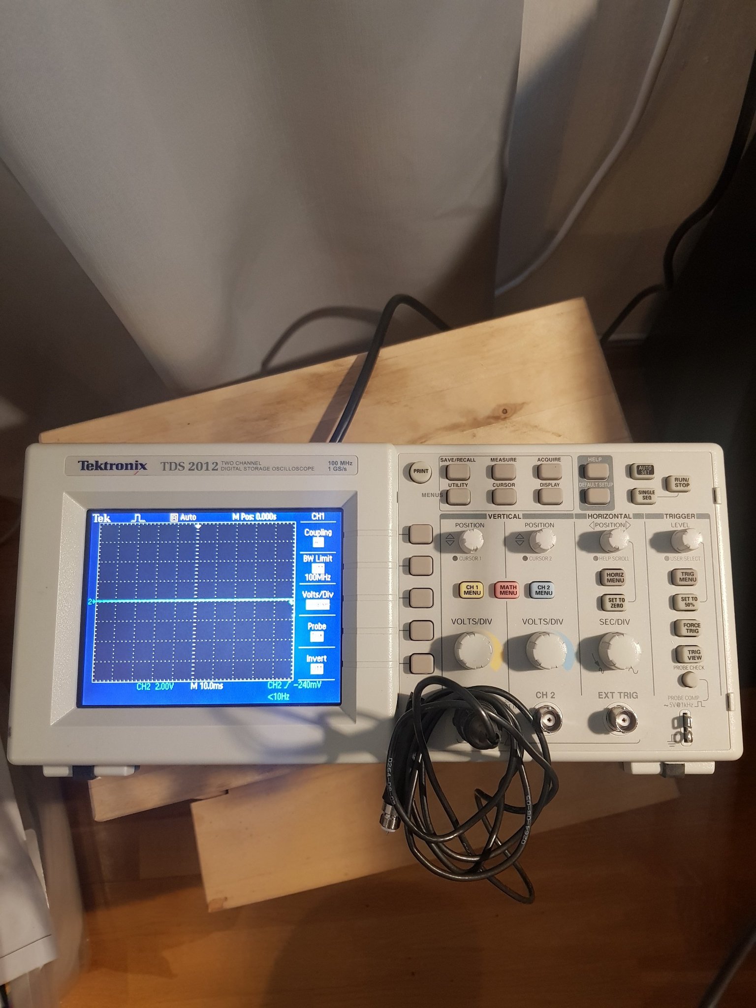 Oscilloskop Tektronix TDS 2012 (404354243) ᐈ Köp på Tradera