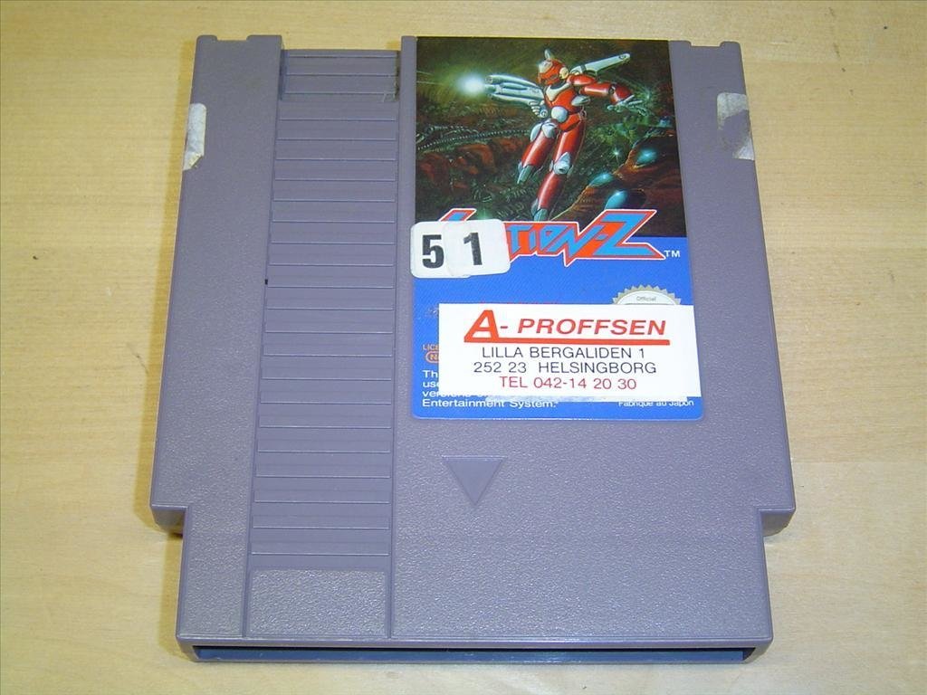 SECTION-Z NINTENDO 8-BIT NES PAL-B