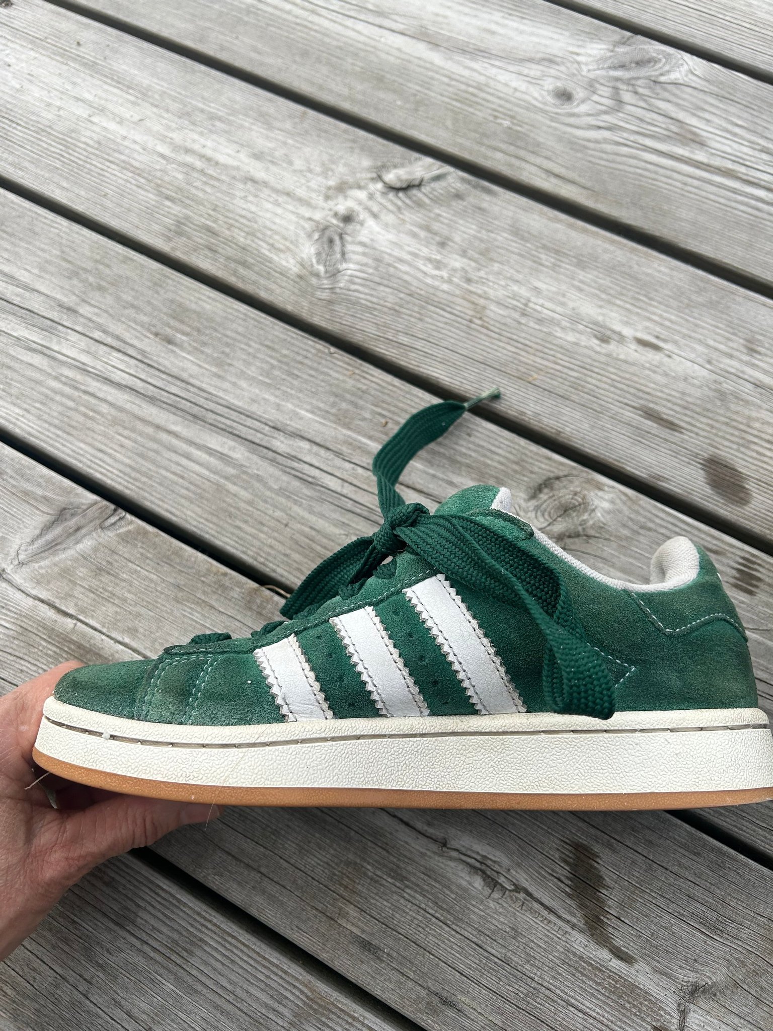 adidas gazelle silver green womens Adidas Campus 00s Dark Green • KarlsKicks® » Buy now main image 0