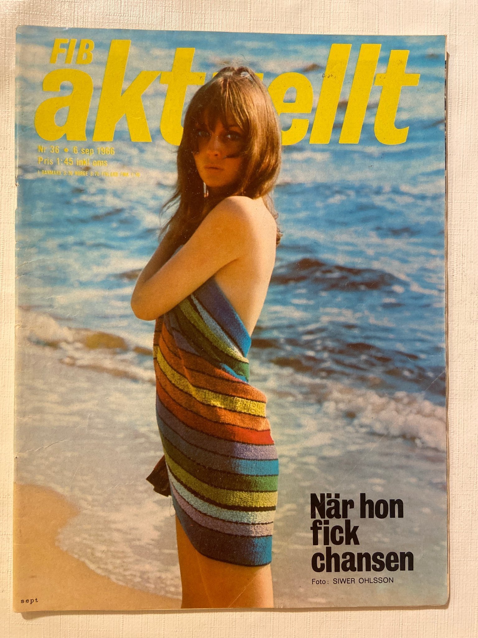 Fib Aktuellt 1966 Ove Kindvall Köp på Tradera (589937170)