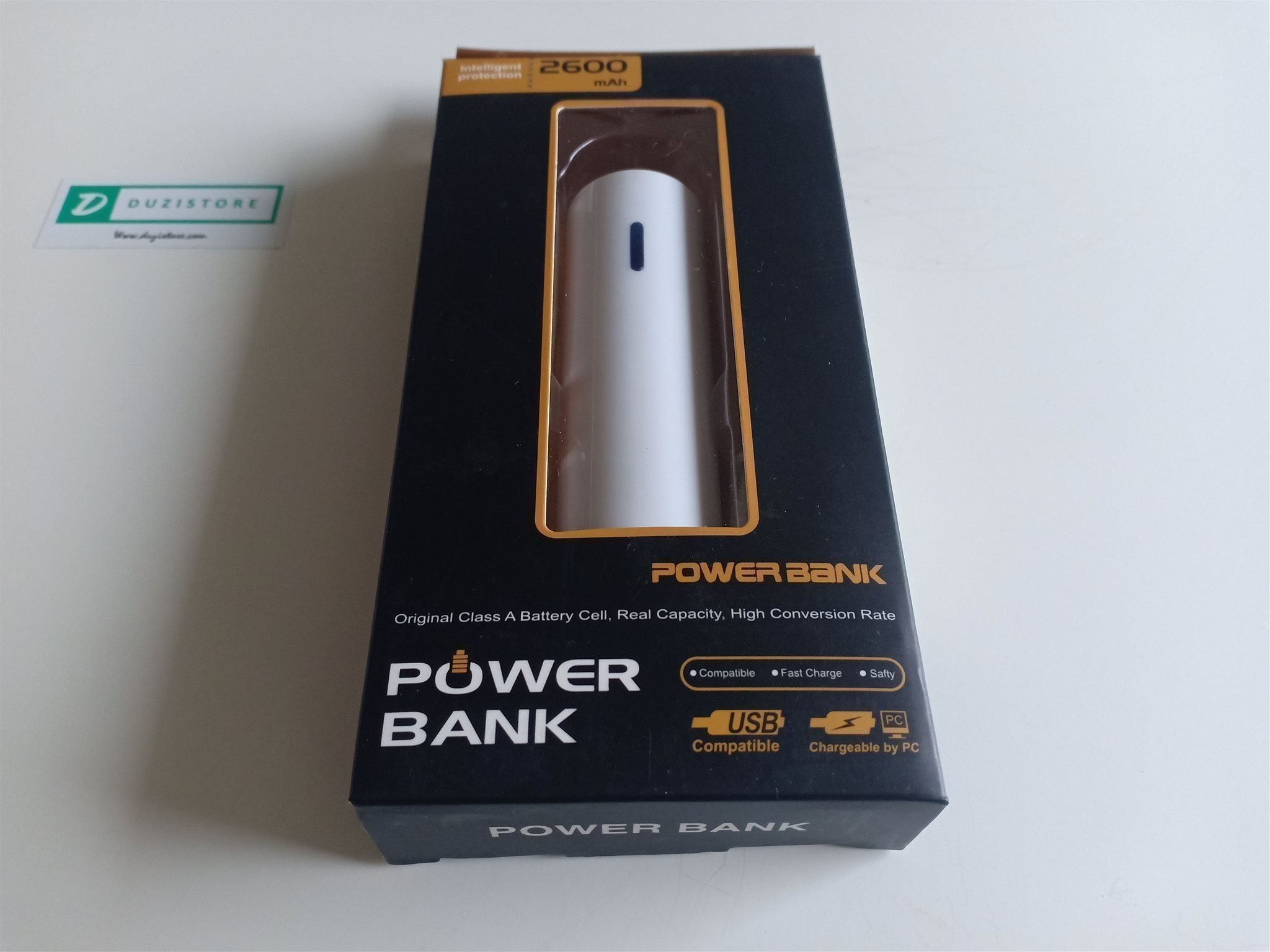 Power Bank - 2600 mAh (405359249) ᐈ Duzistore på Tradera