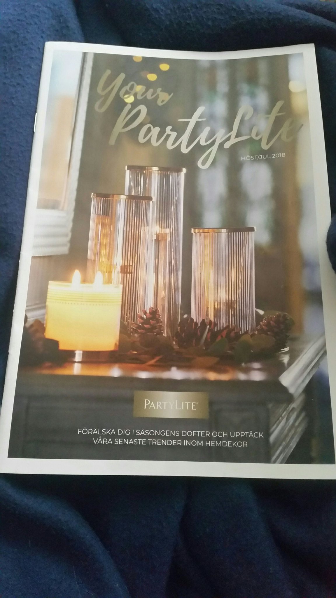 Partylite katalog höst /jul 2018 (410386576) ᐈ Köp på Tradera