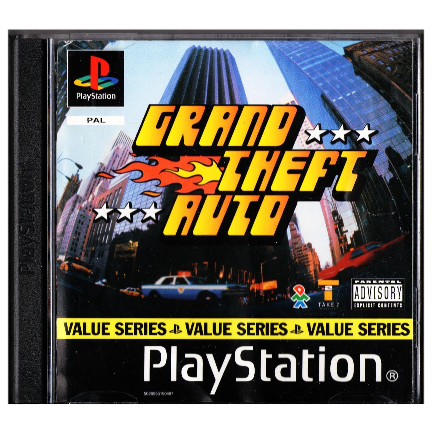 GRAND THEFT AUTO PS1 VALUE SERIES .. | Köp från arkadnu på Tradera ...