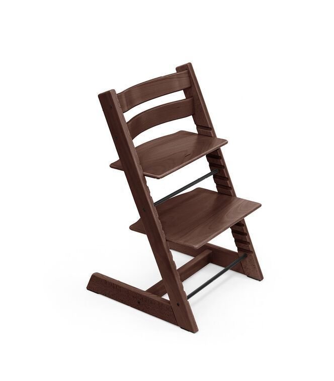 STOKKE TRIPP TRAPP barnstol valnötbrun nya modell 2011 STOKKE TRIPP TRAPP barnstol valnötbrun nya modell 2011