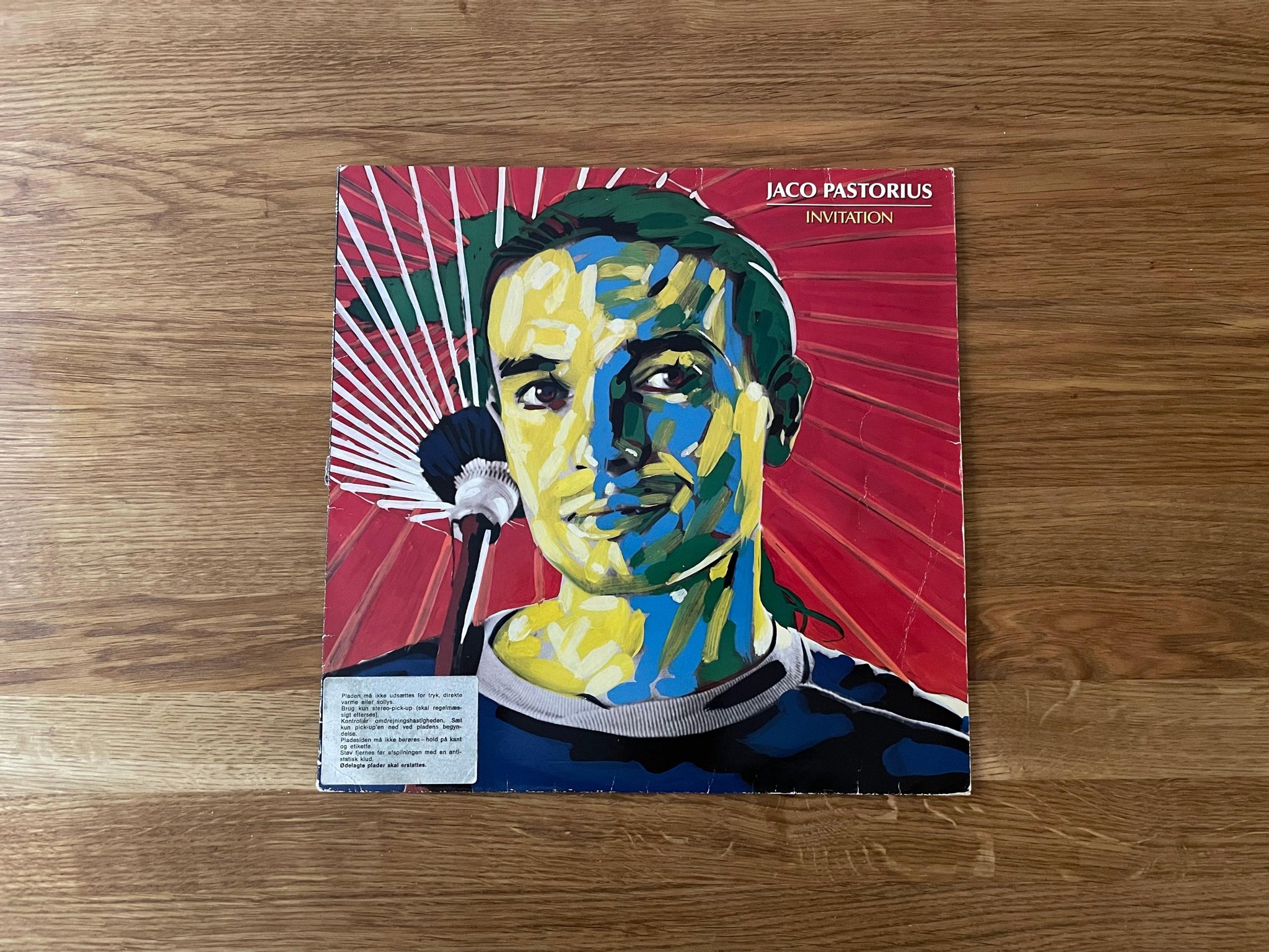 Jaco Pastorius Invitation LP 1983 Weather Rep.. Köp på Tradera